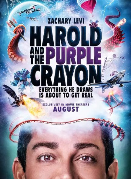 فیلم Harold and the Purple Crayon 2024 | هارولد و مداد شمعی بنفش