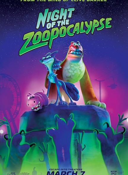انیمیشن Night of the Zoopocalypse 2024 | شبی در آخرالزمان باغ‌وحشی