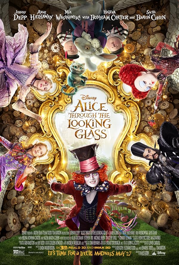 فیلم Alice Through the Looking Glass 2016 | آلیس و آینه جادویی